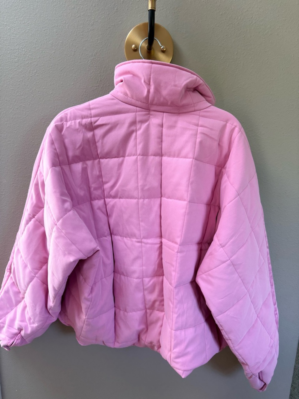 Altard State- PINK Quilted Puff Jacket- 2XL- NEW - Picture 2 of 6
